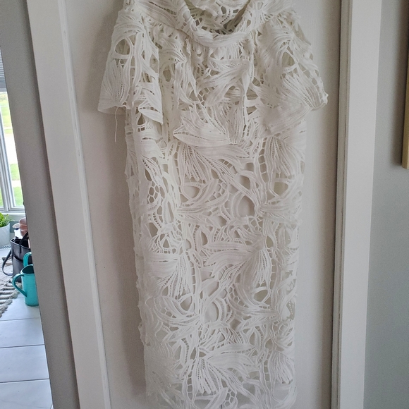 Boohoo size 14 Maxi lace dress - Picture 1 of 6